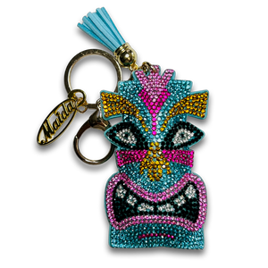 BLUE TIKI KEY CHAIN - EXCLUSIVE