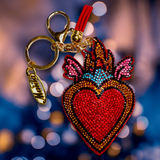 FLYING HEART KEY CHAIN - EXCLUSIVE