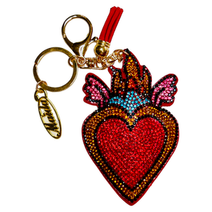 FLYING HEART KEY CHAIN - EXCLUSIVE