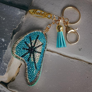 50's BLUE RETRO KEY CHAIN - EXCLUSIVE