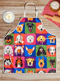 DOGS SQUARE ONE APRON - EXCLUSIVE