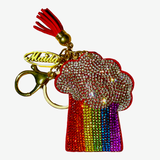 BIG CLOUD 6 COLOR RAINBOW KEY CHAIN EXCLUSIVE
