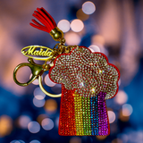 BIG CLOUD 6 COLOR RAINBOW KEY CHAIN EXCLUSIVE