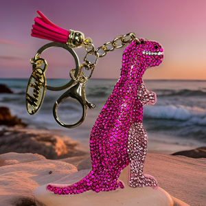 PINK T-REX KEY CHAIN - EXCLUSIVE