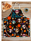 DAY OF THE DEAD APRON - EXCLUSIVE
