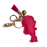 MERMAID PINK HAIR KEY CHAIN
