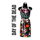 DAY OF THE DEAD APRON - EXCLUSIVE