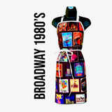 BROADWAY 1980's DECADE MUSICALS APRON - EXCLUSIVE