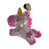 PINK UNICORN KEY CHAIN